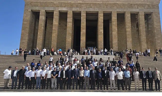 Haymana Heyetinden Anıtkabir’e Anlamlı Ziyaret