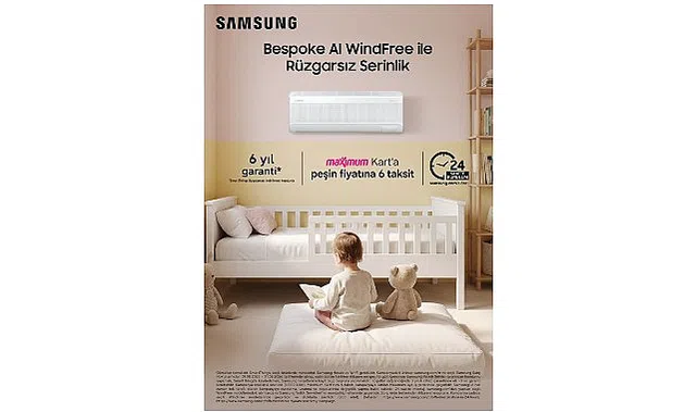 Samsung Bespoke AI WindFree Klimalar ile çocuk odalarında rüzgarsız ve konforlu uyku dönemi