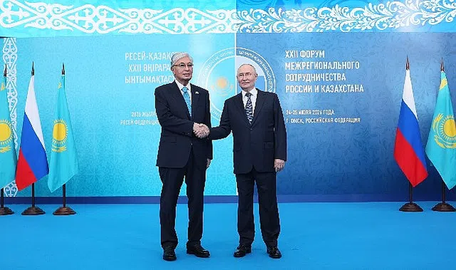 Meeting with President of Kazakhstan Kassym-Jomart Tokayev