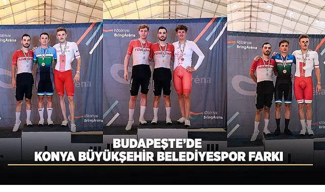 Budapeşte’de Konya Büyükşehir Belediyespor Farkı