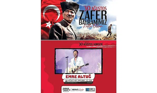 Kadıköy'de 30 Ağustos Zafer Bayramı coşkusu