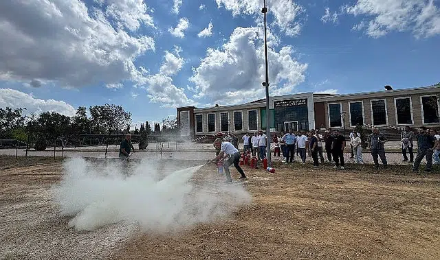 Büyükşehir’den eğitim ve tahliye tatbikatı