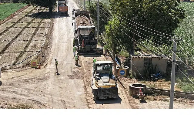 İncirliova’da Yol Yenileme Çalışmaları Devam Ediyor