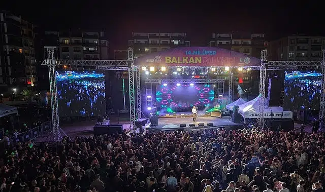 14. Nilüfer Balkan Panayırı’nda renkli kapanış