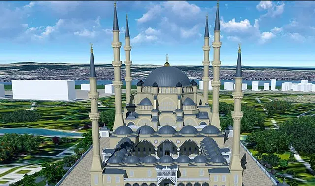Gebze Millet Bahçesi Camii’nde tempo yüksek