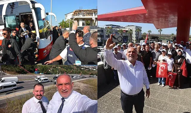 Canik'te Cumhurbaşkanı Erdoğan'a Sevgi Seli