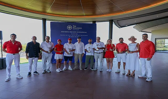The Dalaman Golf Club 'Founding Preview Invitational' (açılış öncesi davet turnuvası) ile ilk golfçülerini ağırladı