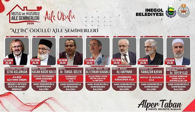 Aile Okulu Seminerleri Başlıyor