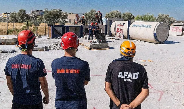 İzmir İtfaiyesi ağır arama kurtarmada güçleniyor