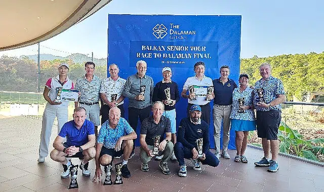 The Dalaman Golf Club, Balkan SenIor Tour’un Uluslararası Finaline Ev Sahipliği Yaptı Dün