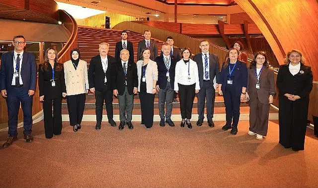 Başkan Büyükakın, Strazburg’da heyet başkanı