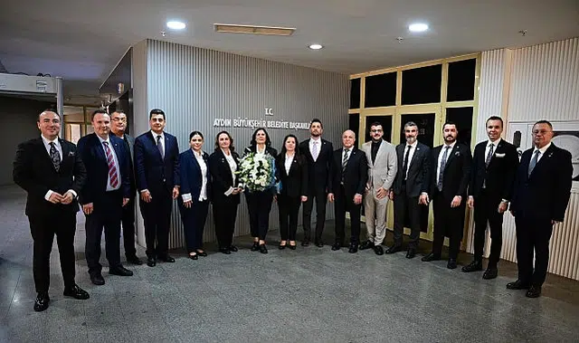 Başkan Çerçioğlu'na Aydın Sanayi Odası’ndan Ziyaret