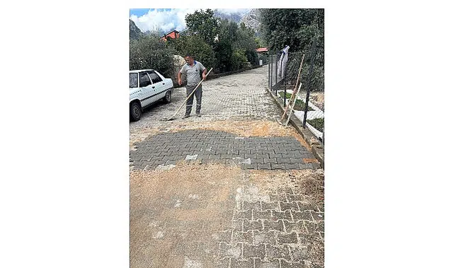 Kemer’de altyapı çalışmaları devam ediyor