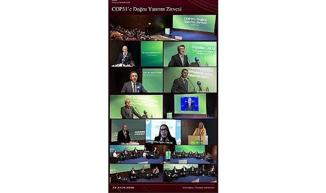 “COP31'e Doğru Yatırım Zirvesi”nde Türkiye'nin uluslararası yeşil yatırımları
