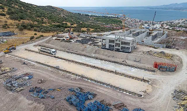 İzmir’in üçüncü büyük arıtma tesisi Dikili’de yükseliyor