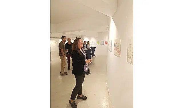 Nilüfer’deki sergide hayal gücü çizgilerle buluştu