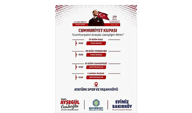 Bakırköy Belediyesinden Cumhuriyet Bayramı’na Özel Dolu Dolu Program