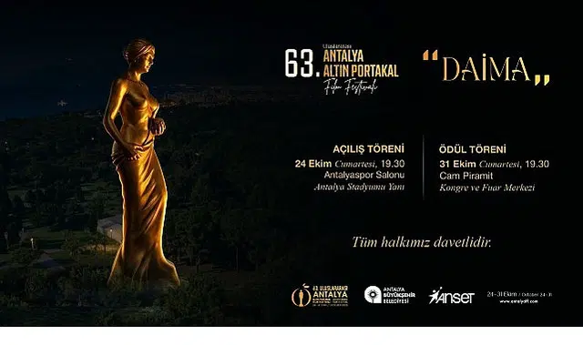 63. Altın Portakal’da sinema şöleni başlıyor!